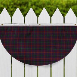 ScotsTee Shop Scottish Montgomrie or Montgomery of Eglinton Tartan Non-Pleated Fan Flag Bunting Banner