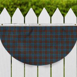 ScotsTee Shop Scottish Soutar Tartan Non-Pleated Fan Flag Bunting Banner