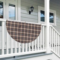 ScotsTee Shop Scottish McFarlane Dress Ancient Tartan Non-Pleated Fan Flag Bunting Banner