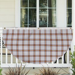 ScotsTee Shop Scottish Young Christina Modern Tartan Non-Pleated Fan Flag Bunting Banner