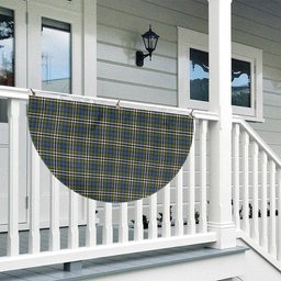 ScotsTee Shop Scottish McDonell of Glengarry Dress Ancient Tartan Non-Pleated Fan Flag Bunting Banner