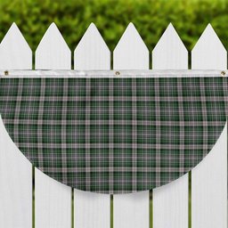 ScotsTee Shop Scottish MacKenzie MacGregor-Hastie Tartan Non-Pleated Fan Flag Bunting Banner