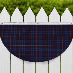 ScotsTee Shop Scottish McCorquodale Modern Tartan Non-Pleated Fan Flag Bunting Banner