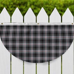 ScotsTee Shop Scottish Moffat Ancient Tartan Non-Pleated Fan Flag Bunting Banner