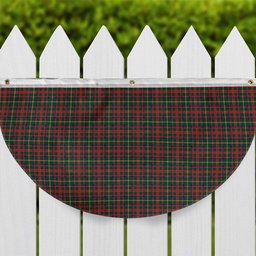 ScotsTee Shop Scottish McKintosh Hunting Modern Tartan Non-Pleated Fan Flag Bunting Banner