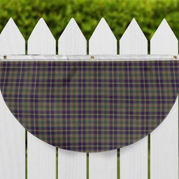 ScotsTee Shop Scottish Taylor Weathered Tartan Non-Pleated Fan Flag Bunting Banner