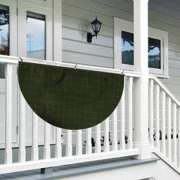 ScotsTee Shop Scottish McKinnon Hunting Tartan Non-Pleated Fan Flag Bunting Banner