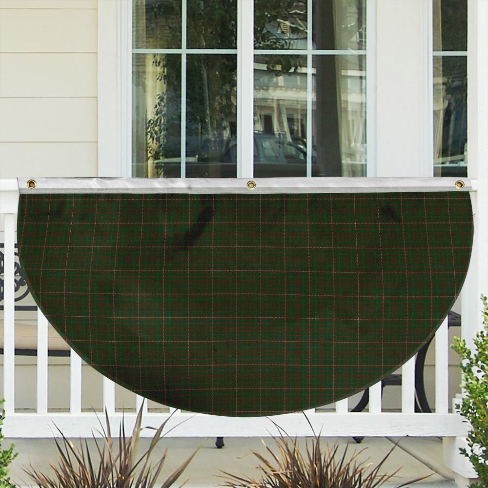ScotsTee Shop Scottish McKinnon Hunting Tartan Non-Pleated Fan Flag Bunting Banner