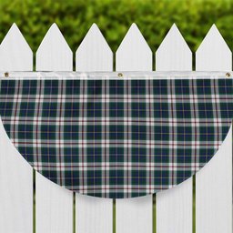 ScotsTee Shop Scottish McLeod Of Californian Modern Tartan Non-Pleated Fan Flag Bunting Banner