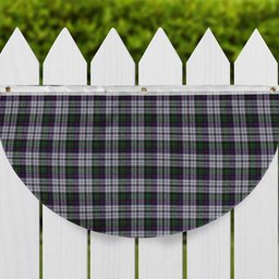ScotsTee Shop Scottish Malcolm Dress Lochcarron 2005 Tartan Non-Pleated Fan Flag Bunting Banner