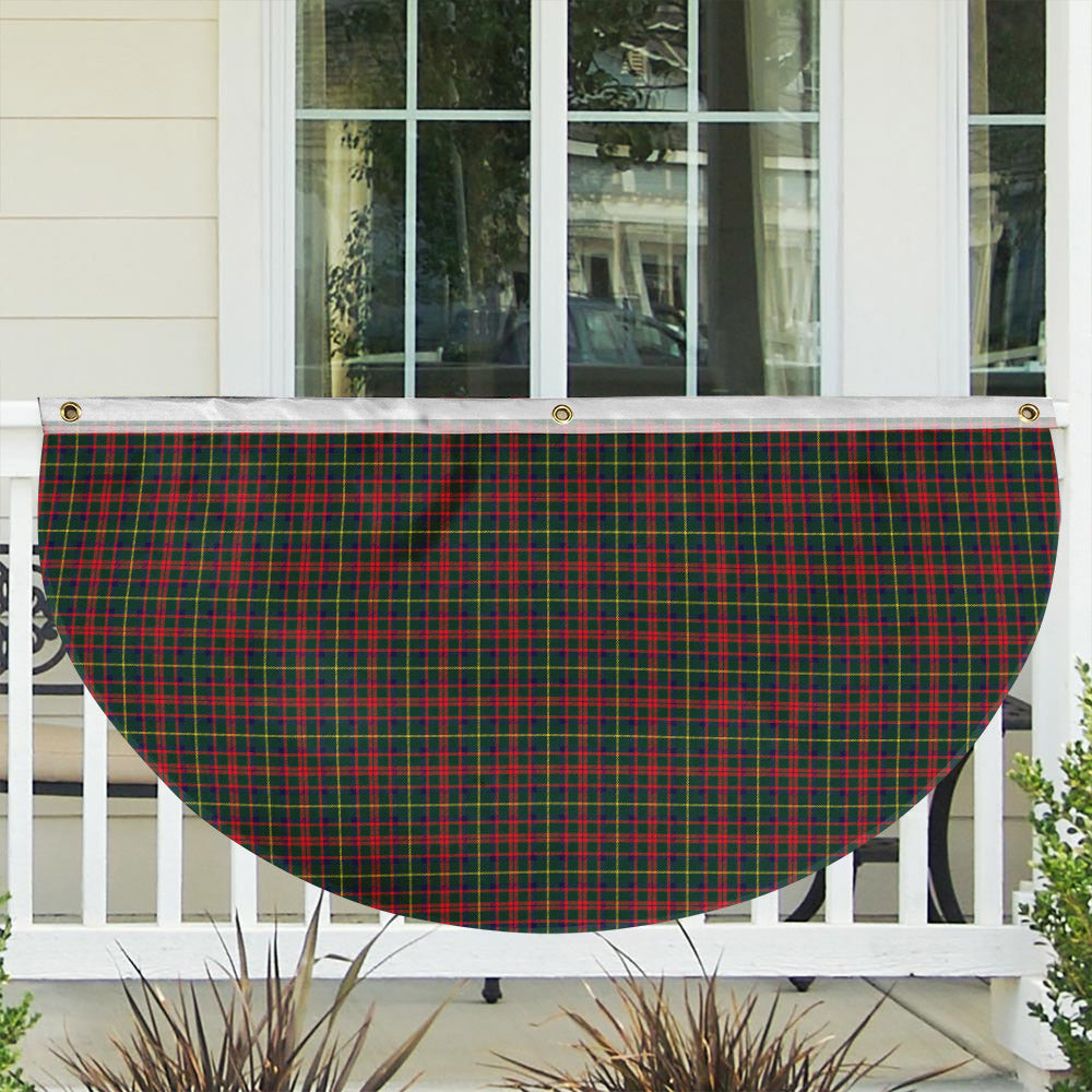 ScotsTee Shop Scottish MacIntosh Hunting Modern Tartan Non-Pleated Fan Flag Bunting Banner