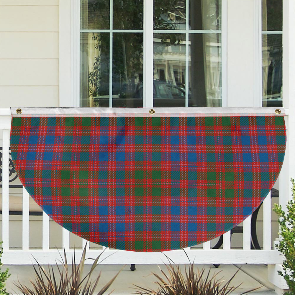 ScotsTee Shop Scottish MacColl Old Ancient Tartan Non-Pleated Fan Flag Bunting Banner