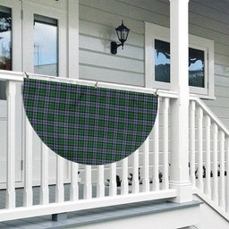 ScotsTee Shop Scottish MacIsaac Ancient Tartan Non-Pleated Fan Flag Bunting Banner