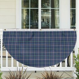 ScotsTee Shop Scottish MacHinery Dress Tartan Non-Pleated Fan Flag Bunting Banner