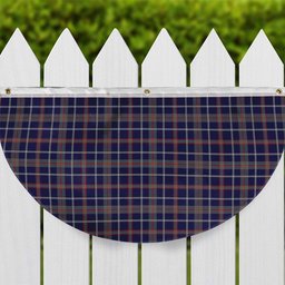 ScotsTee Shop Scottish Yamaha Marine Best In Class Tartan Non-Pleated Fan Flag Bunting Banner