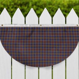 ScotsTee Shop Scottish Lysaght Tartan Non-Pleated Fan Flag Bunting Banner