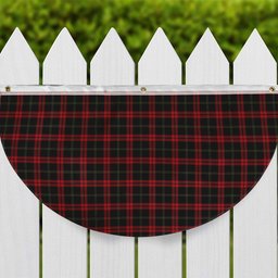 ScotsTee Shop Scottish Harvie Tartan Non-Pleated Fan Flag Bunting Banner