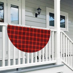 ScotsTee Shop Scottish MacIan SC Tartan Non-Pleated Fan Flag Bunting Banner