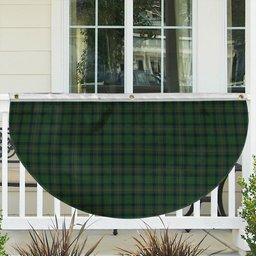 ScotsTee Shop Scottish Kennedy 3 Tartan Non-Pleated Fan Flag Bunting Banner