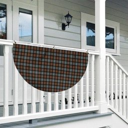 ScotsTee Shop Scottish Gunn Weathered Tartan Non-Pleated Fan Flag Bunting Banner