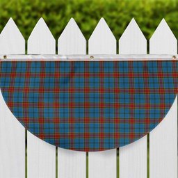 ScotsTee Shop Scottish Traill Tartan Non-Pleated Fan Flag Bunting Banner