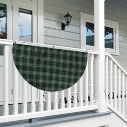 ScotsTee Shop Scottish Manx Ellan Vannin Tartan Non-Pleated Fan Flag Bunting Banner