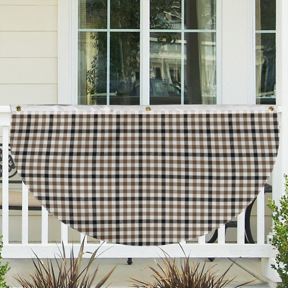 ScotsTee Shop Scottish Hog Ancient Tartan Non-Pleated Fan Flag Bunting Banner
