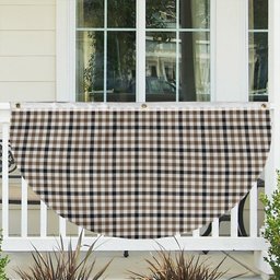 ScotsTee Shop Scottish Hog Ancient Tartan Non-Pleated Fan Flag Bunting Banner
