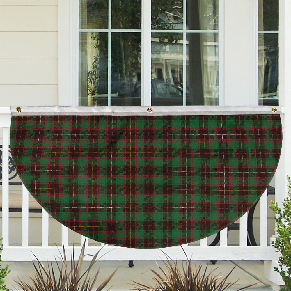 ScotsTee Shop Scottish MacPhee Hunting Modern Tartan Non-Pleated Fan Flag Bunting Banner