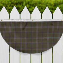 ScotsTee Shop Scottish Renn Faire Tartan Non-Pleated Fan Flag Bunting Banner