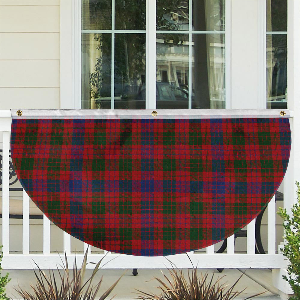 ScotsTee Shop Scottish Ross Tartan Non-Pleated Fan Flag Bunting Banner