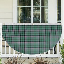 ScotsTee Shop Scottish Kelly of Sleat Hunting Ancient Tartan Non-Pleated Fan Flag Bunting Banner