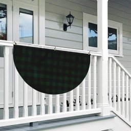 ScotsTee Shop Scottish Rob Roy Hunting Tartan Non-Pleated Fan Flag Bunting Banner