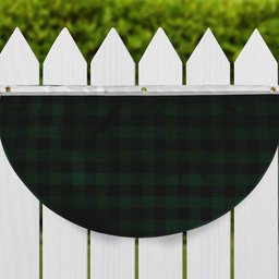 ScotsTee Shop Scottish Rob Roy Hunting Tartan Non-Pleated Fan Flag Bunting Banner