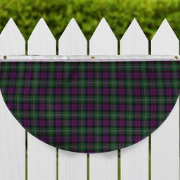 ScotsTee Shop Scottish Wilsons 175 Tartan Non-Pleated Fan Flag Bunting Banner