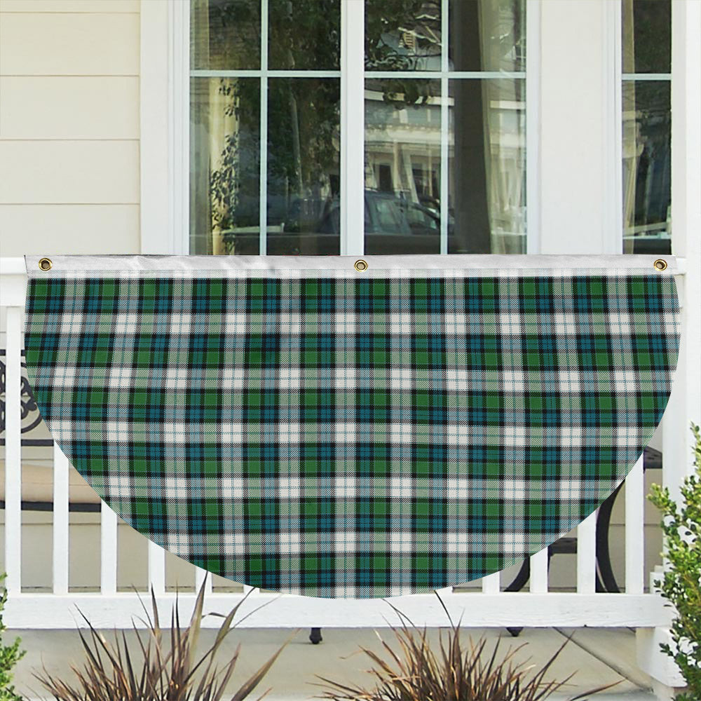 ScotsTee Shop Scottish Graham Dress Ancient Tartan Non-Pleated Fan Flag Bunting Banner