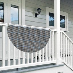 ScotsTee Shop Scottish Haig Ancient Tartan Non-Pleated Fan Flag Bunting Banner