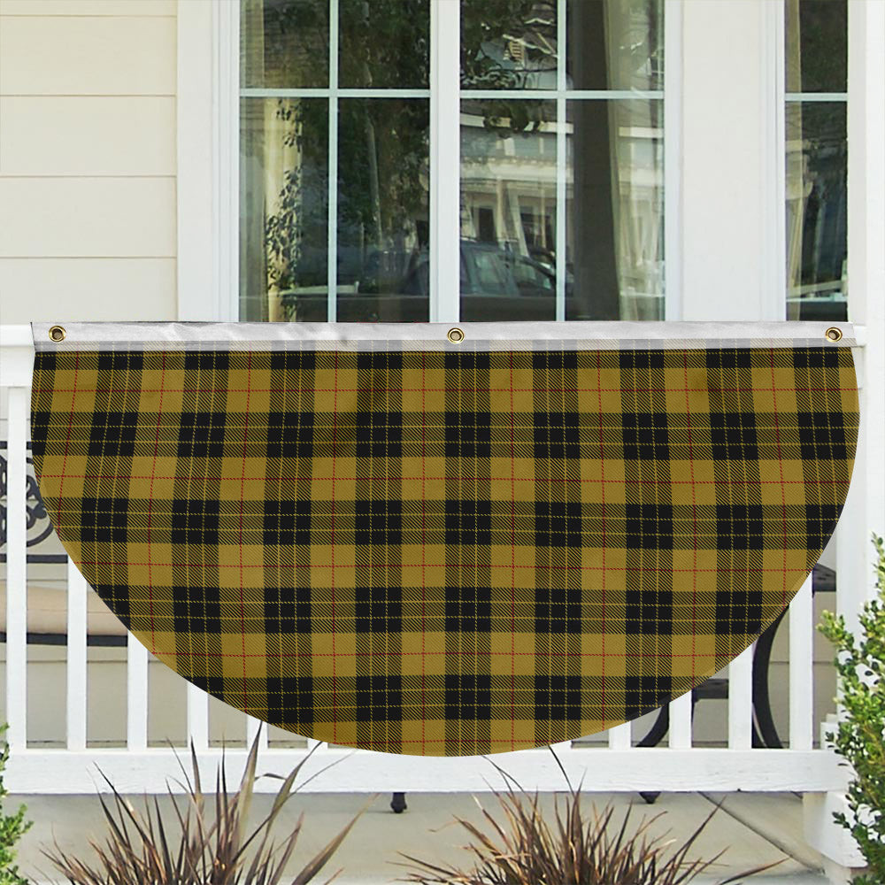 ScotsTee Shop Scottish MacLeod of Lewis Ancient Tartan Non-Pleated Fan Flag Bunting Banner