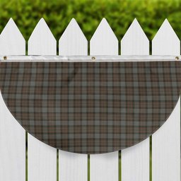 ScotsTee Shop Scottish Outlander Fraser Tartan Non-Pleated Fan Flag Bunting Banner