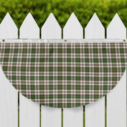 ScotsTee Shop Scottish Hay Dress Modern Tartan Non-Pleated Fan Flag Bunting Banner