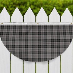 ScotsTee Shop Scottish Harris Tartan Non-Pleated Fan Flag Bunting Banner