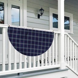 ScotsTee Shop Scottish Nevoy Tartan Non-Pleated Fan Flag Bunting Banner