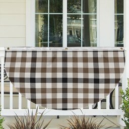 ScotsTee Shop Scottish Hogg Ancient Tartan Non-Pleated Fan Flag Bunting Banner