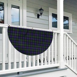 ScotsTee Shop Scottish MacTaggart Tartan Non-Pleated Fan Flag Bunting Banner