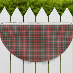 ScotsTee Shop Scottish Ritchie Ancient Clan Tartan Non-Pleated Fan Flag Bunting Banner