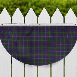 ScotsTee Shop Scottish Hay of Megginch Tartan Non-Pleated Fan Flag Bunting Banner