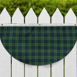 ScotsTee Shop Scottish Graden Tartan Non-Pleated Fan Flag Bunting Banner