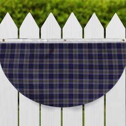 ScotsTee Shop Scottish Heston Tartan Non-Pleated Fan Flag Bunting Banner