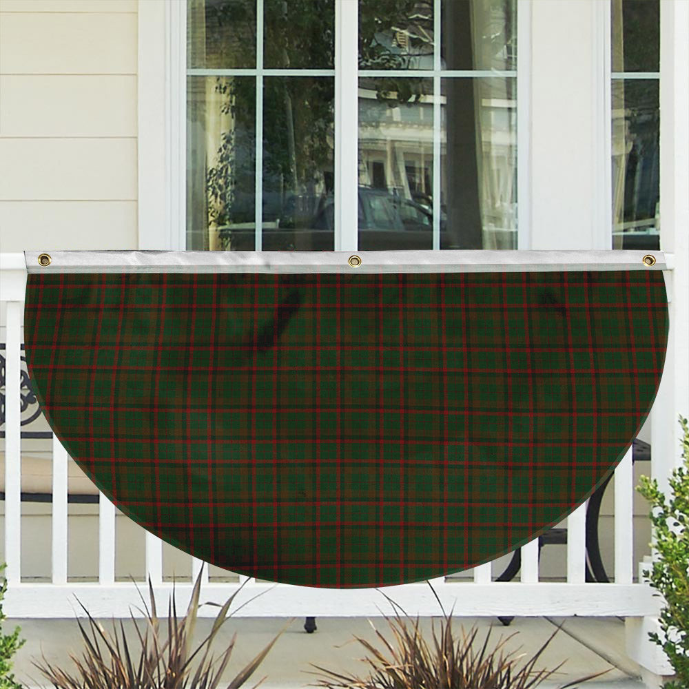 ScotsTee Shop Scottish Macnaghten Hunting Tartan Non-Pleated Fan Flag Bunting Banner