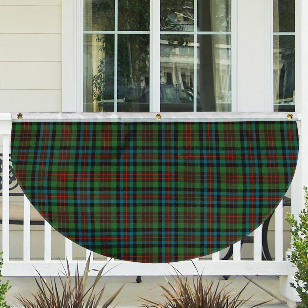 ScotsTee Shop Scottish MacDuff Hunting Ancient Tartan Non-Pleated Fan Flag Bunting Banner
